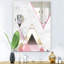 Miroir d'appoint Mid-Century Triangular Spacy Spheres-40086388