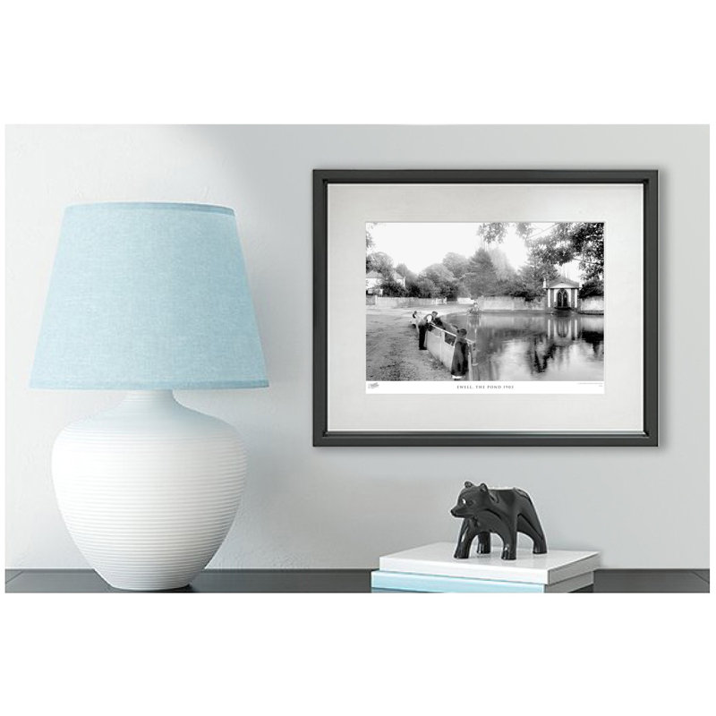 Ewell, The Pond 1903 by Francis Frith - Single Picture Frame Print, 60cm H x 80cm W x 2.3cm D