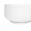 Lighting, H 26 po, lampe de table, céramique crème, abat-jour ivoire / crème, moderne