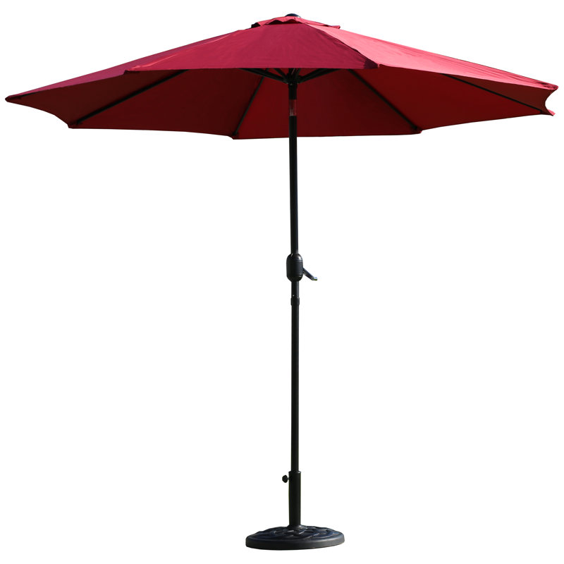 Graig 107.87'' Market Umbrella, Red