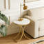 Petite table d'appoint avec structure en métal