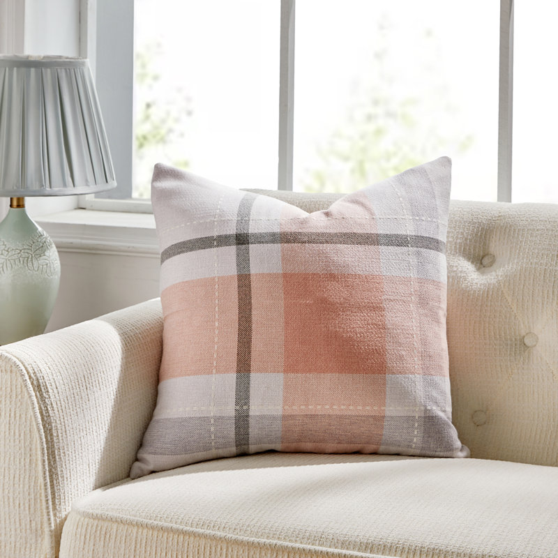 Coussin Manhattan, Rose, Housse de coussin seulement - sans coussin