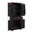 Armoire de rangement de 72 po de hauteur, garde-manger de ferme avec tablettes et tiroir, armoire de salle de bain, plusieurs espaces de rangement-2083575501