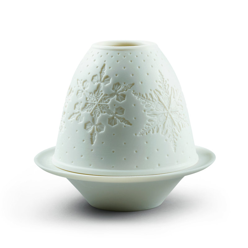 Lithophane Snowflakes 3.54" Novelty Light