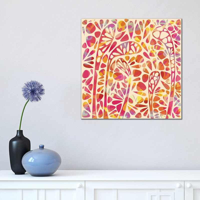 Joy by Nic Squirrell - Print on Canvas, Wrapped Canvas, 45.72 cm H x 45.72 cm W