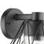 Canove Black Outdoor Wall Lantern