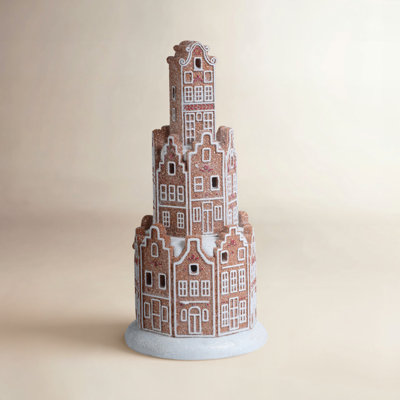 LED Holiday Gingerbread Houses