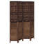  Room Divider 5 Panels White Solid Wood Paulownia-325710615-314248211-314248212
