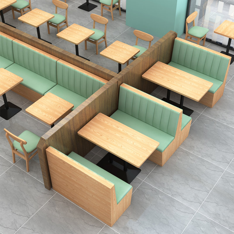 Banc de restaurant moderne et simple