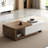 Quoint Extendable Coffee Table With 2 Drawers(47"-69")-264356257