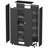 71"H Metal Garage Storage Cabinet with Wheels and Lock, Heavy Duty Rolling Metal Cabinet, 4 Adjustable Shelves (180lb Each), 3-Point Locking Security, for Tool Organization in Garage, Workshop, Office