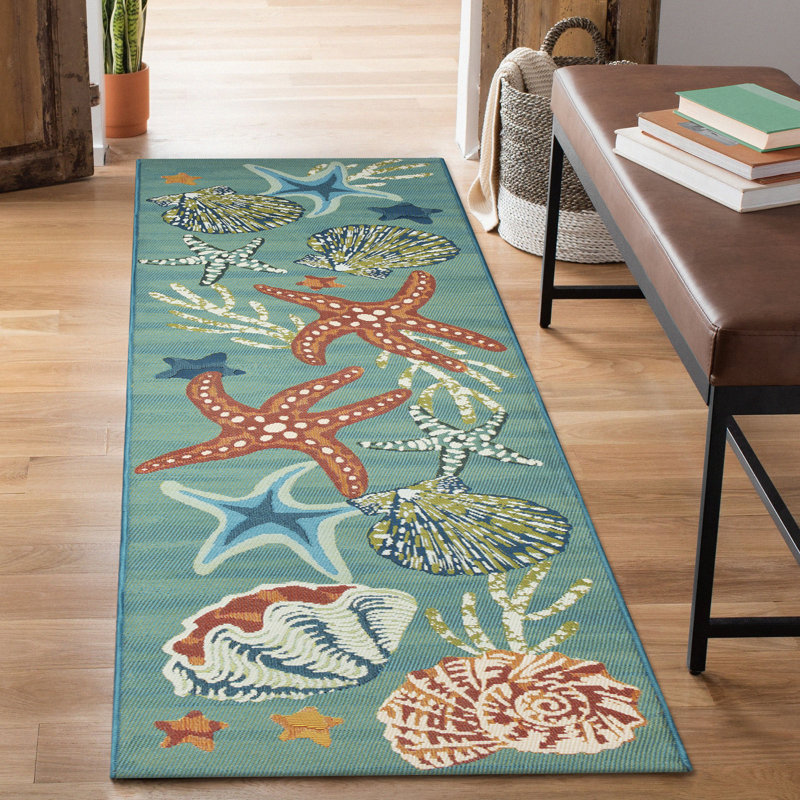 Indoor / Outdoor Rug, Runner 1'11" x 7'6"