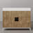 Brookhn 48 In. Single sink Whitebrook Quartz Countertop Bath Vanity in Lustrous Walnut