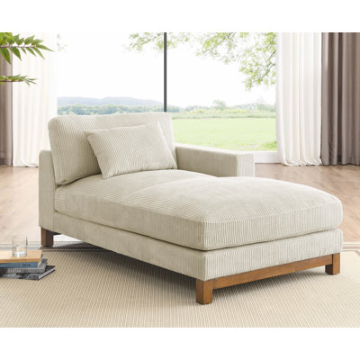 Chaise longue rembourrée Jadda