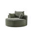 Canapé-lit simple en éponge de 55 pi, aucun assemblage requis, fauteuil-lit moderne moelleux avec coussin de dossier-15527253