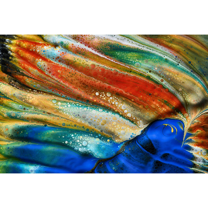 The fish, 60.96 cm H x 91.44 cm W