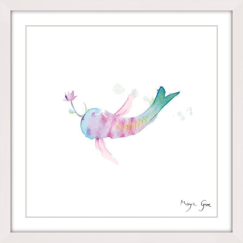 Maya Gur - Single Picture Frame Painting, 51cm H x 51cm W x 3.81cm D