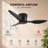 40-Inch Ceiling Fan without light