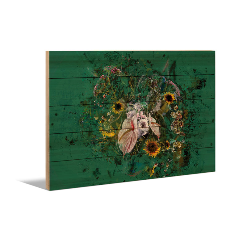 Impression d'art mural en bois - «True Expectations» par Teis Albers, H 18 po x l 26 po