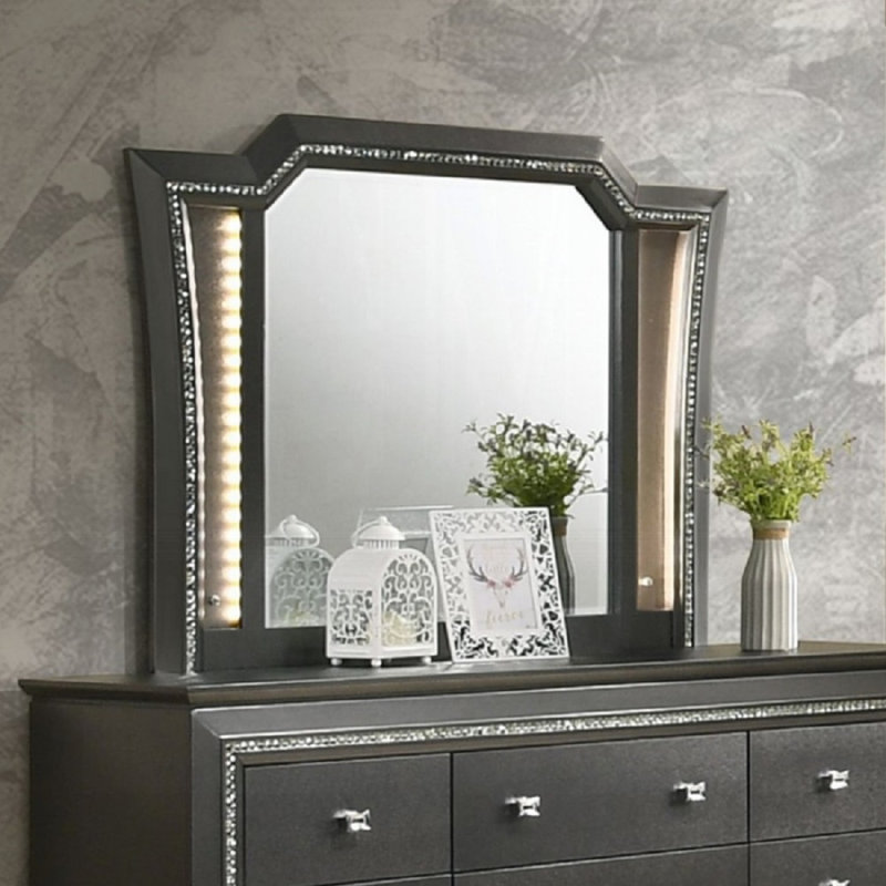 Kaitlyn Mirror W/Led, Gray