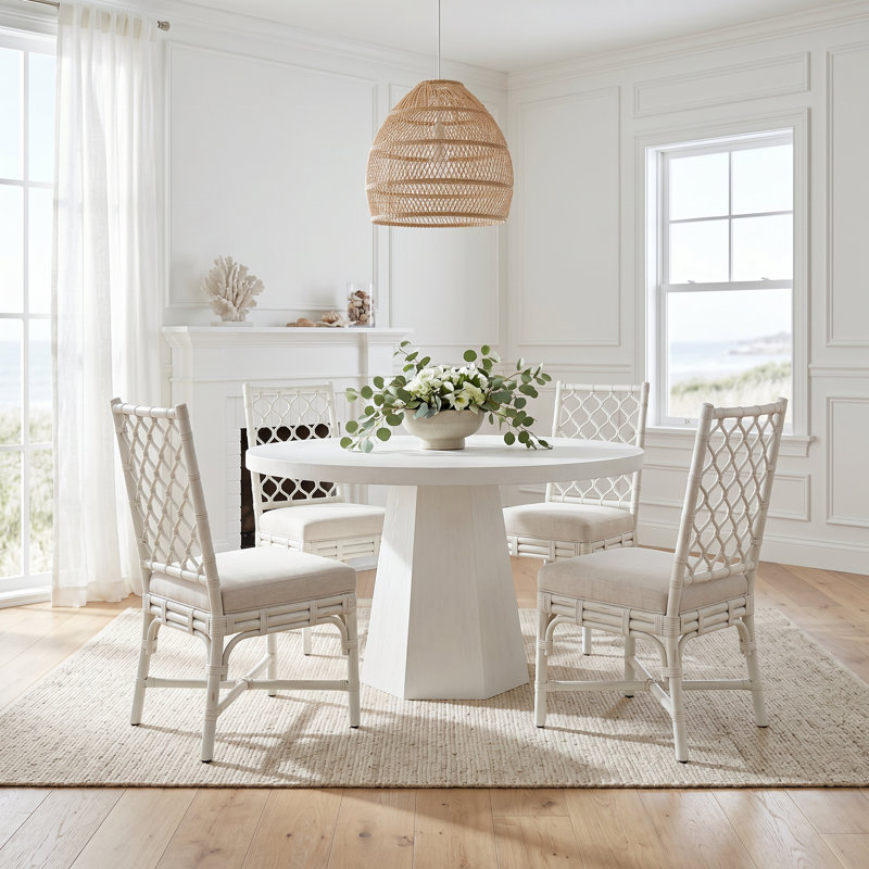 5 - Piece Extendable Solid Wood Dining Set