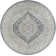 Tapis oriental gris / bleu Dielu