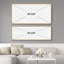 Nuage «Moody Black Modern Minimalist Neutral Artwork» - très grande impression sur toile encadrée-101069301-98126579
