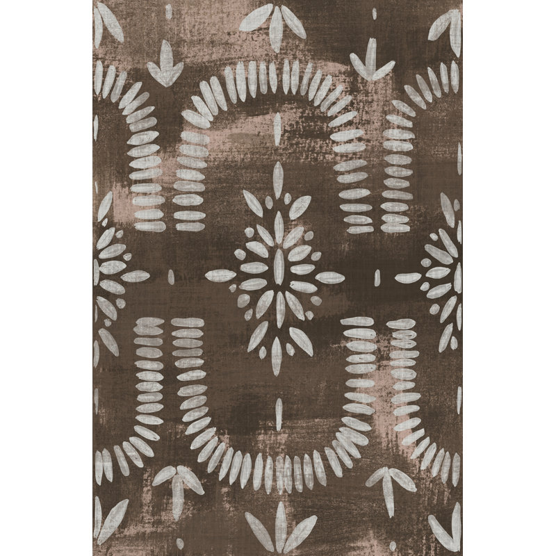 Batik espresso I, H 18 po x l 12 po