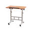 Adjustable Metal Base Computer Desk-1711456575