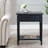 Analeya 24'' W Solid Wood Nightstand
