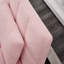Canapé-lit de 71 po avec futon convertible avec pieds en métal doré (rose)