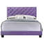 Grand lit mauve transitionnel mauve