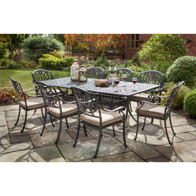 Amalfi 8 Seat Rectangular Set