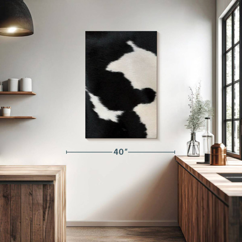 Brampt Cow Hide, 39" H x 26" W