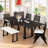 6 - Piece Extendable Dining Set-1806763458