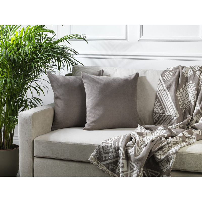 Housses de coussin décoratif, H 22 po x l 22 po, Pierre