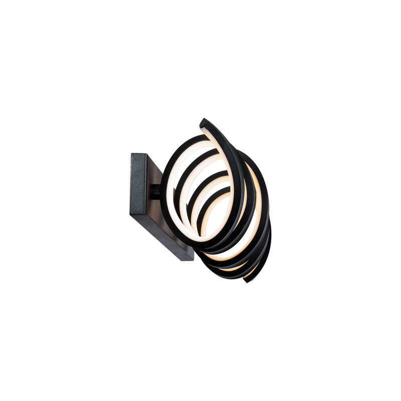 1 - Light LED Bath Bar, Black