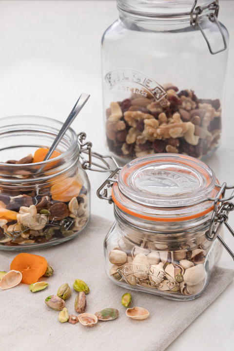 Square Clip Top Jars