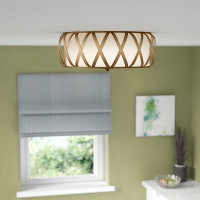 Izabelle Fabric Flush Mount