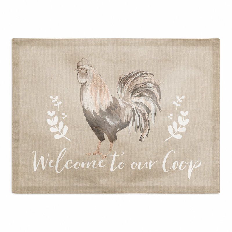 Napperon en coton 14 po