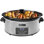 HomeCookin Programmable Slow Cooker 6QT Stainless Silver