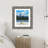 Agness Silver Wood Picture Frame with Mat-94123081