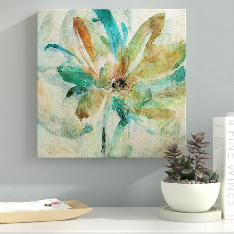 « vif spring », impression sur toile, H 40 po x l 40 po x P 1,5 po, Toile tendue