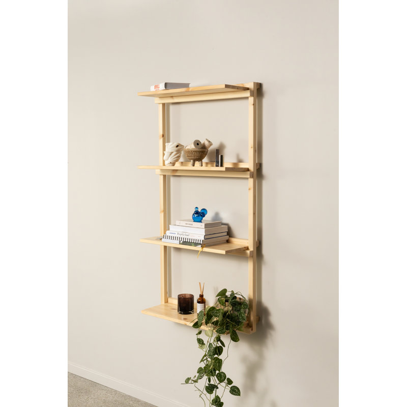 GROOVE SHELVING NARROW RAW