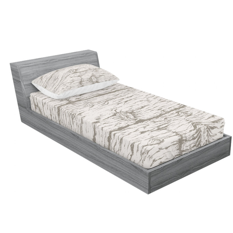 Microfiber Sheet Set, Twin Sheet Set with Fitted Sheet