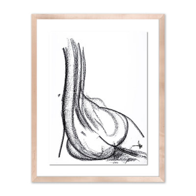 Nude 2 Print by Johan Gert Manschot