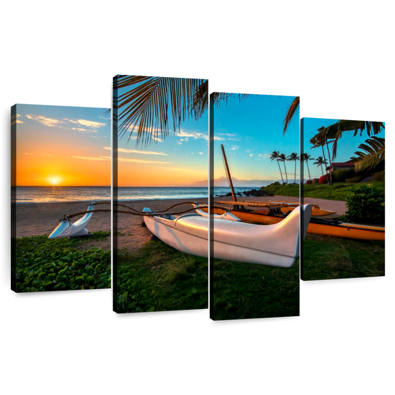 Mehar Maui Beach Boats, 27" H x 43" W