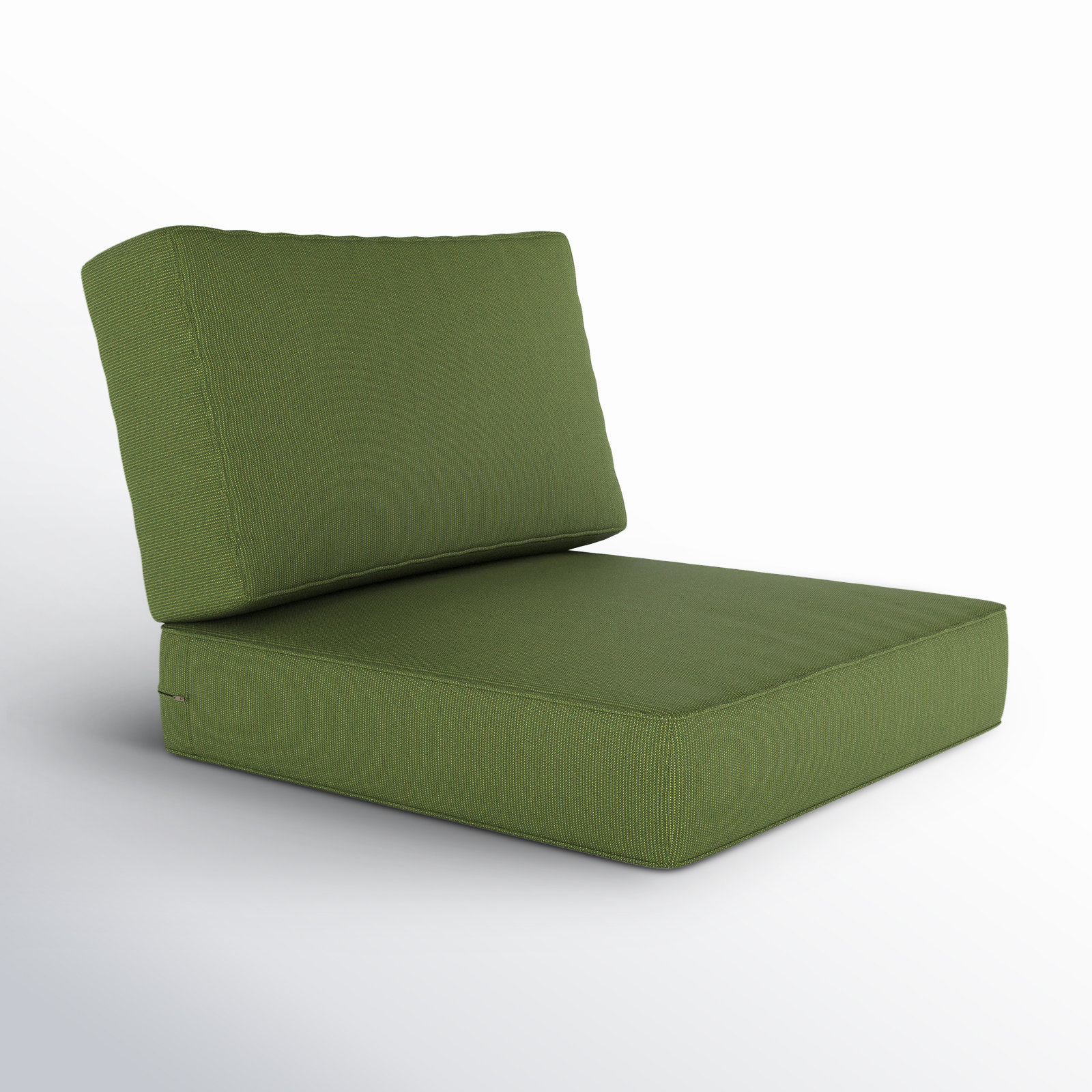 Lani Outdoor Sunbrella Seat/Back Cushion, Spectrum Cilantro Sunbrella® Plainweave