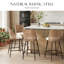 Upholstered Chenille Bar Stool-1923826736