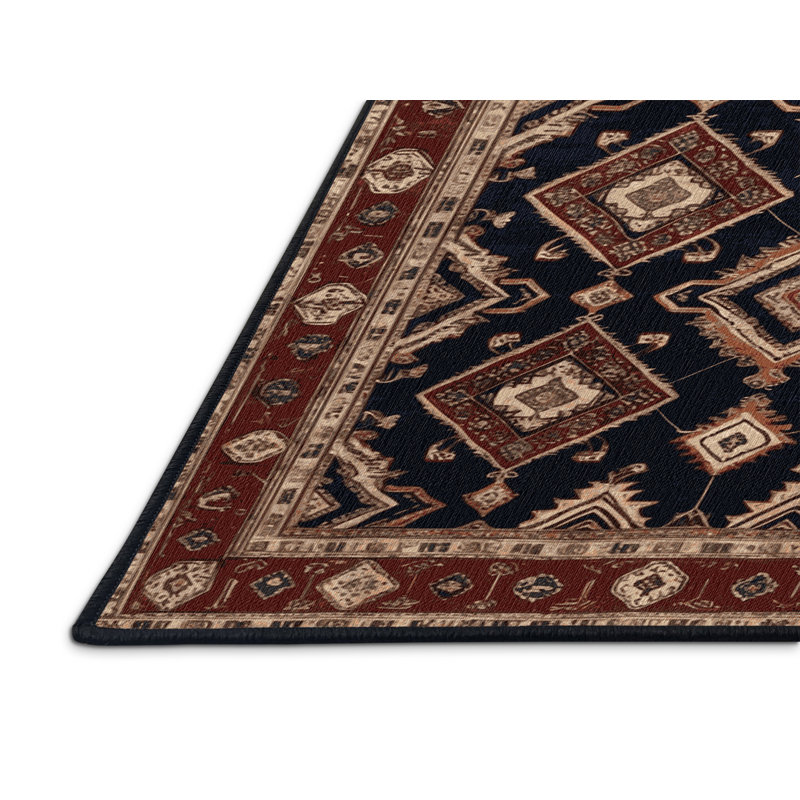 Tapis brun lavable à la machine, Tapis de couloir 2 pi x 4 pi